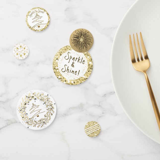 Christmas Party, Sparkle, Confetti (Group)