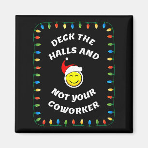 Christmas Party Workplace Funny Design Magnet