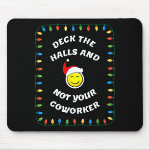 Christmas Party Workplace Funny Design  Mouse Pad