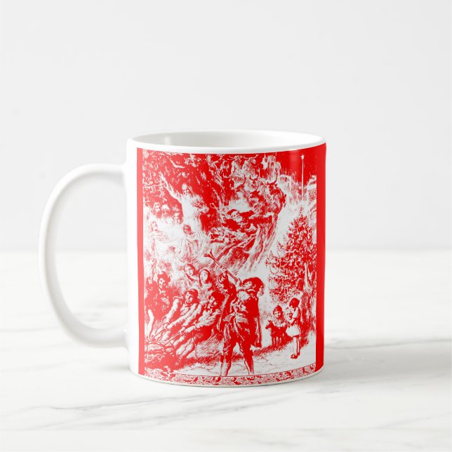 Christmas past coffee mug (Left)