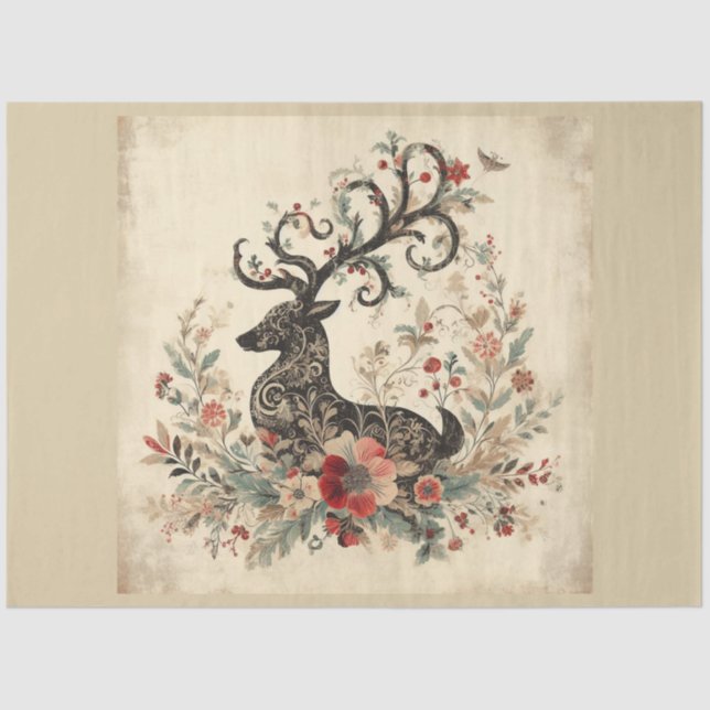 Christmas Past Design Series 24 Tissue Paper (Front)