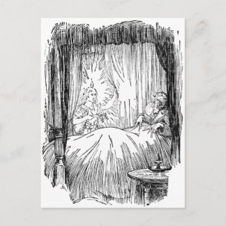 Christmas Past Holiday Postcard