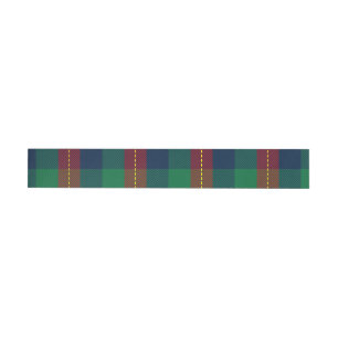 Christmas Pattern 105 Wrap Around Label