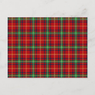 Christmas Pattern 111 Holiday Postcard