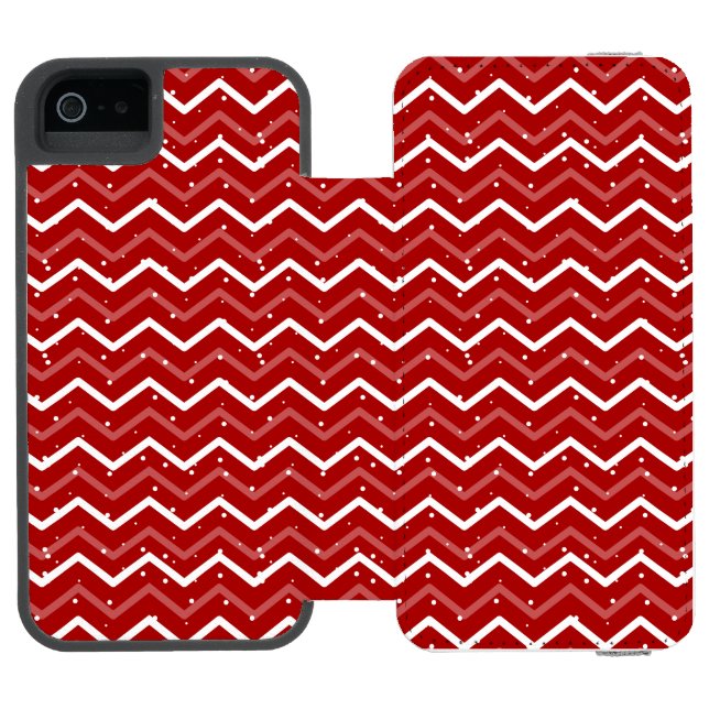 Christmas Pattern 113 Incipio iPhone Wallet Case (Folio Open)