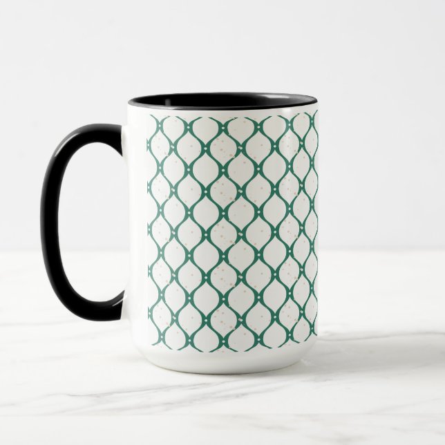 Christmas Pattern 120 Mug (Left)