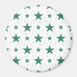 Christmas Pattern 123 Magnet