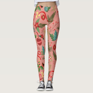 Christmas Pattern 2 Leggings