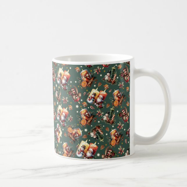 Christmas Pattern 2 Mug (Right)