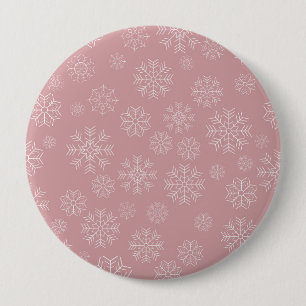 Christmas Pattern 34 10 Cm Round Badge