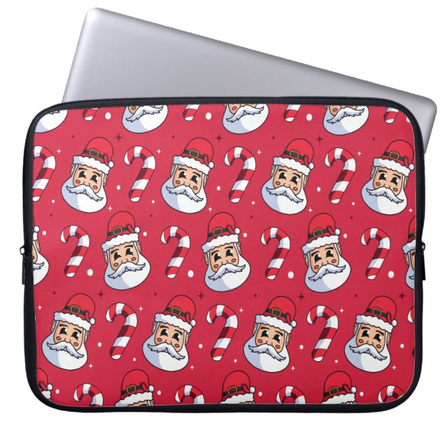Christmas Pattern 89 Laptop Sleeve (Front)