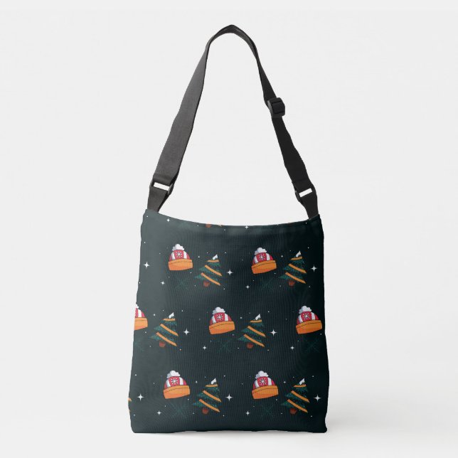 Christmas Pattern 91 Crossbody Bag (Front)