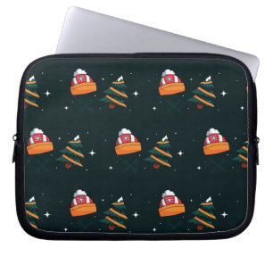 Christmas Pattern 91 Laptop Sleeve