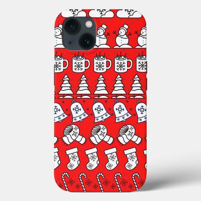 Christmas pattern  Case-Mate iPhone case (Back)