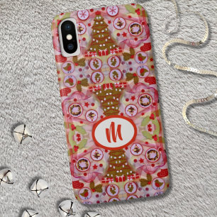Christmas Pattern iPhone X Case