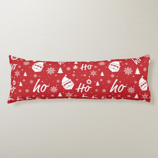 Christmas pattern copy body cushion (Front)