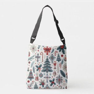 Christmas Pattern Crossbody Bag