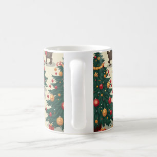 christmas pattern cup
