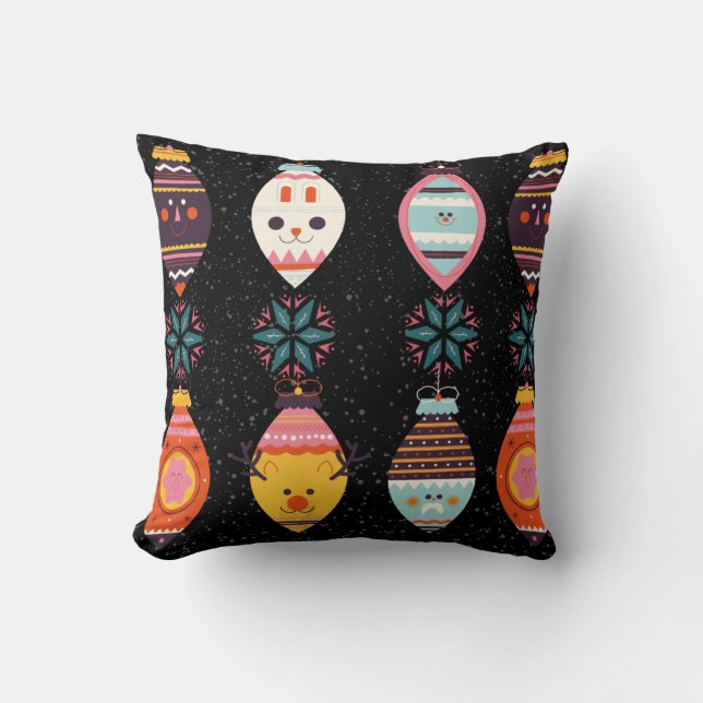 Christmas pattern cushion (Front)