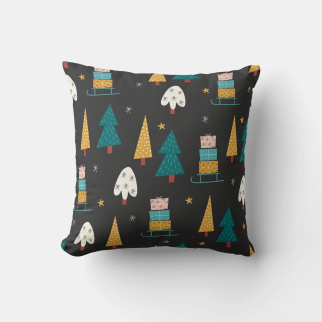 Christmas Pattern Cushion (Front)