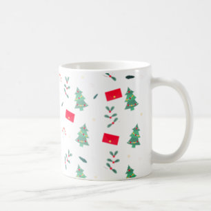 Christmas, pattern, design coffee mug