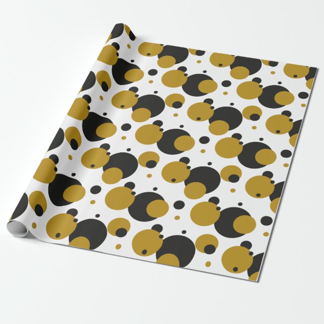  Christmas Pattern Design  Wrapping Paper (Unrolled)