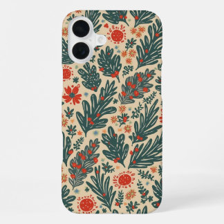 Christmas pattern iphone 16 case