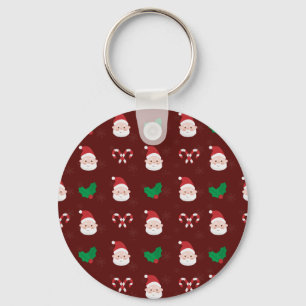Christmas Pattern Keychain