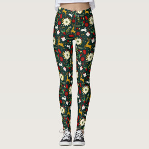 Christmas pattern leggings