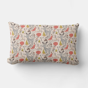 Christmas pattern  lumbar cushion