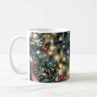 christmas pattern mug