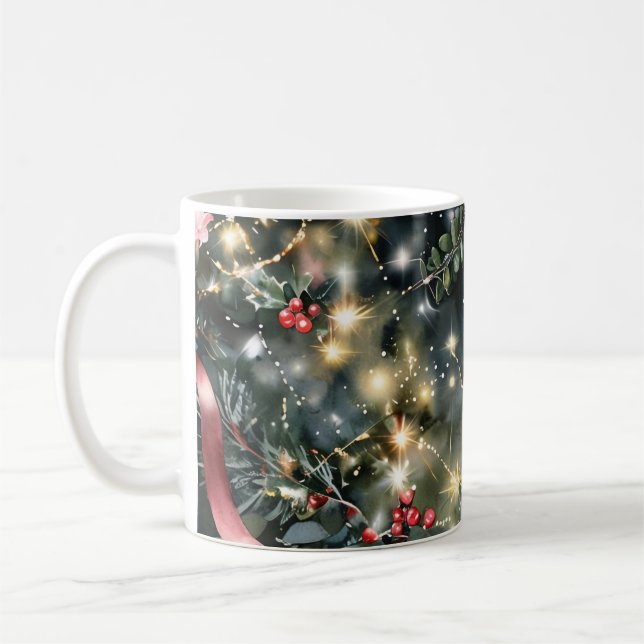 christmas pattern mug (Left)