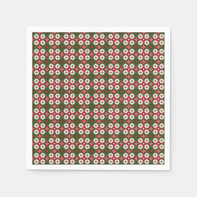 Christmas Pattern  Napkin (Front)