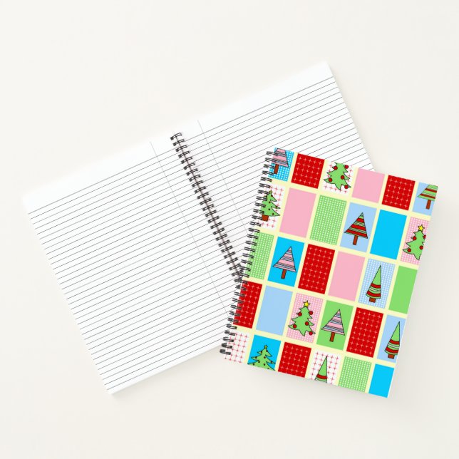 Christmas Pattern Notebook (Inside)