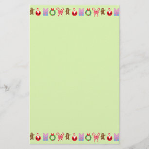 Christmas Pattern Stationery