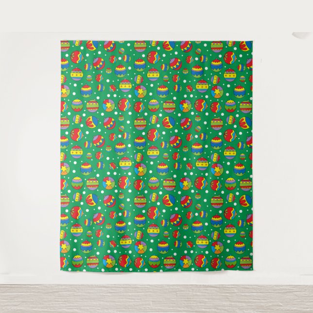 Christmas pattern tapestry (Front)