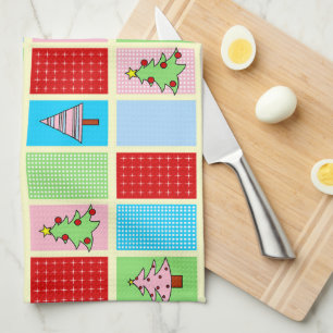 Christmas Pattern Tea Towel