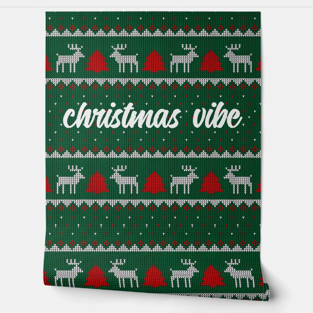 christmas pattern wallpaper for christmas eve (Unrolling)