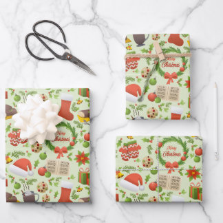 Christmas Pattern Wrapping Paper