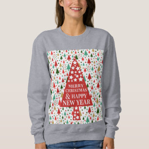 Christmas Patterns - christmas tree Sweatshirt