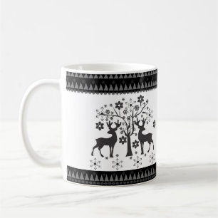 Christmas patterns coffee mug