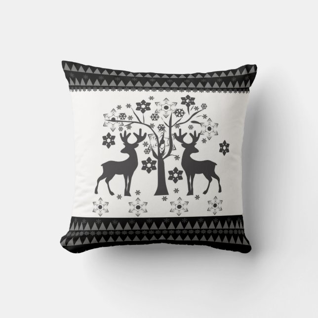 Christmas patterns cushion (Front)