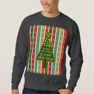 Christmas Patterns - Elegant and Chic tree design Sweatshirt