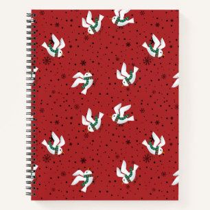 Christmas Patterns Notebook