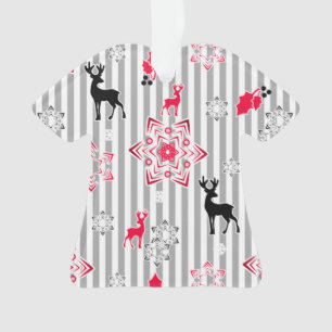 Christmas patterns ornament