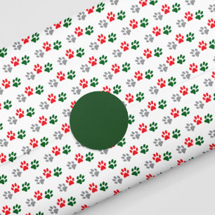 Christmas Paws Tissue Paper