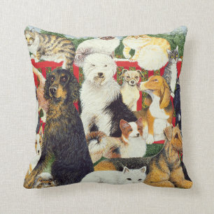 Christmas Peace Cushion