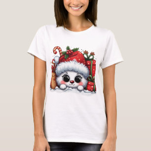 Christmas Peeking T-Shirt
