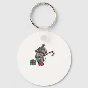 Christmas Pegiun  Key Ring