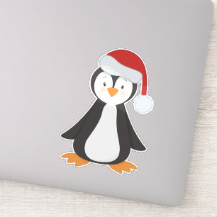 Christmas Penguin, Baby Penguin, Santa Hat